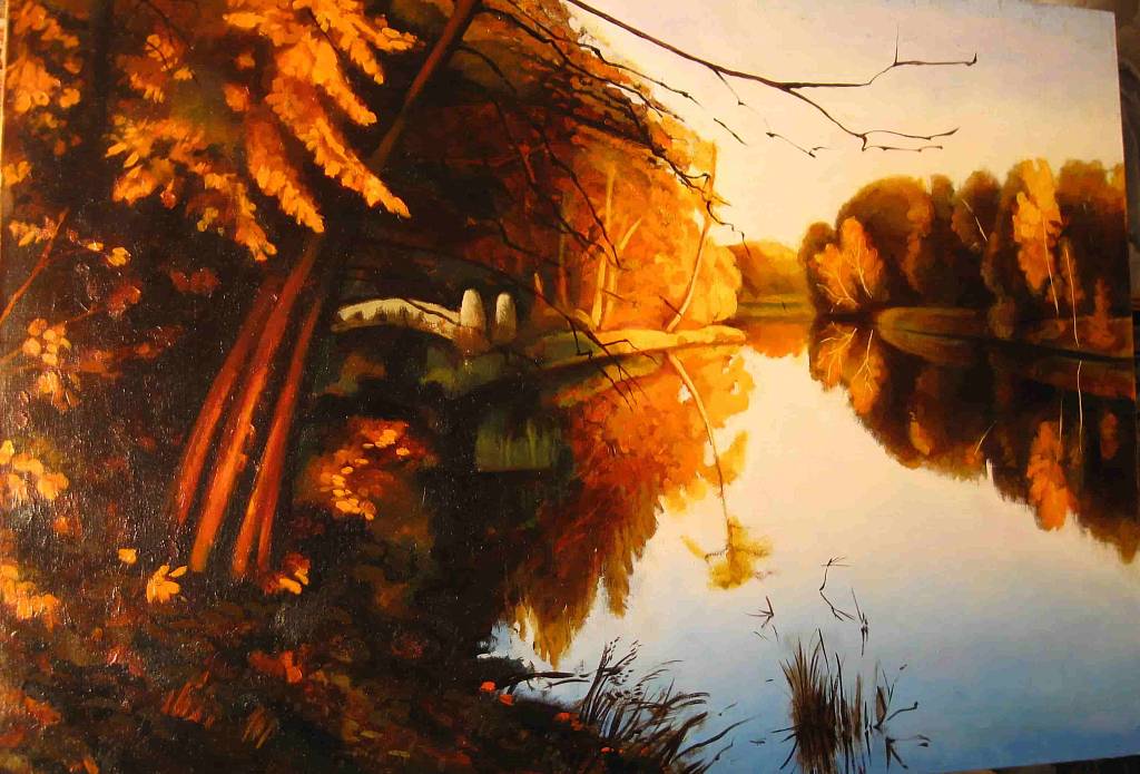 Осенний пейзаж, последний луч, Кузьминки. Фото #1